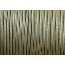 1 Metre Silver Colour Leather Cord 1.8mm