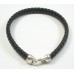 1cm Simulated Leather Braided Cord