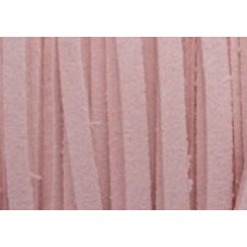 1 metre Pink Simulated Suede 3mm Cord