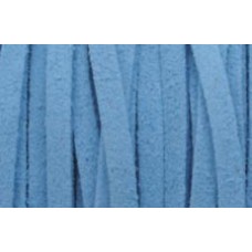 1 metre Simulated Blue Suede 3mm Cord