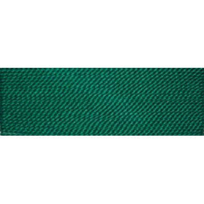 Griffin Silk Thread Cord with needle Emerald Green - Medium. 0.65mm Size 5