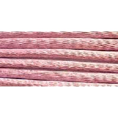 5 metres Mauve Rose Satin Rattail 2mm Cord